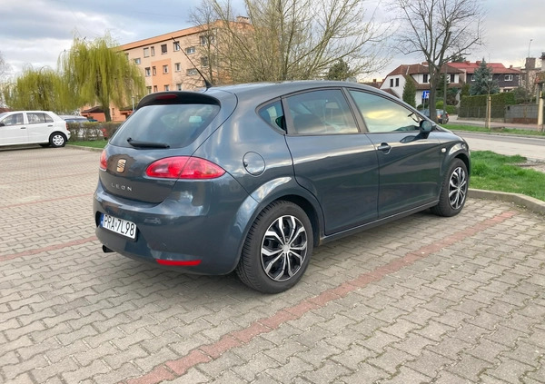 Seat Leon cena 14500 przebieg: 253277, rok produkcji 2008 z Rawicz małe 37